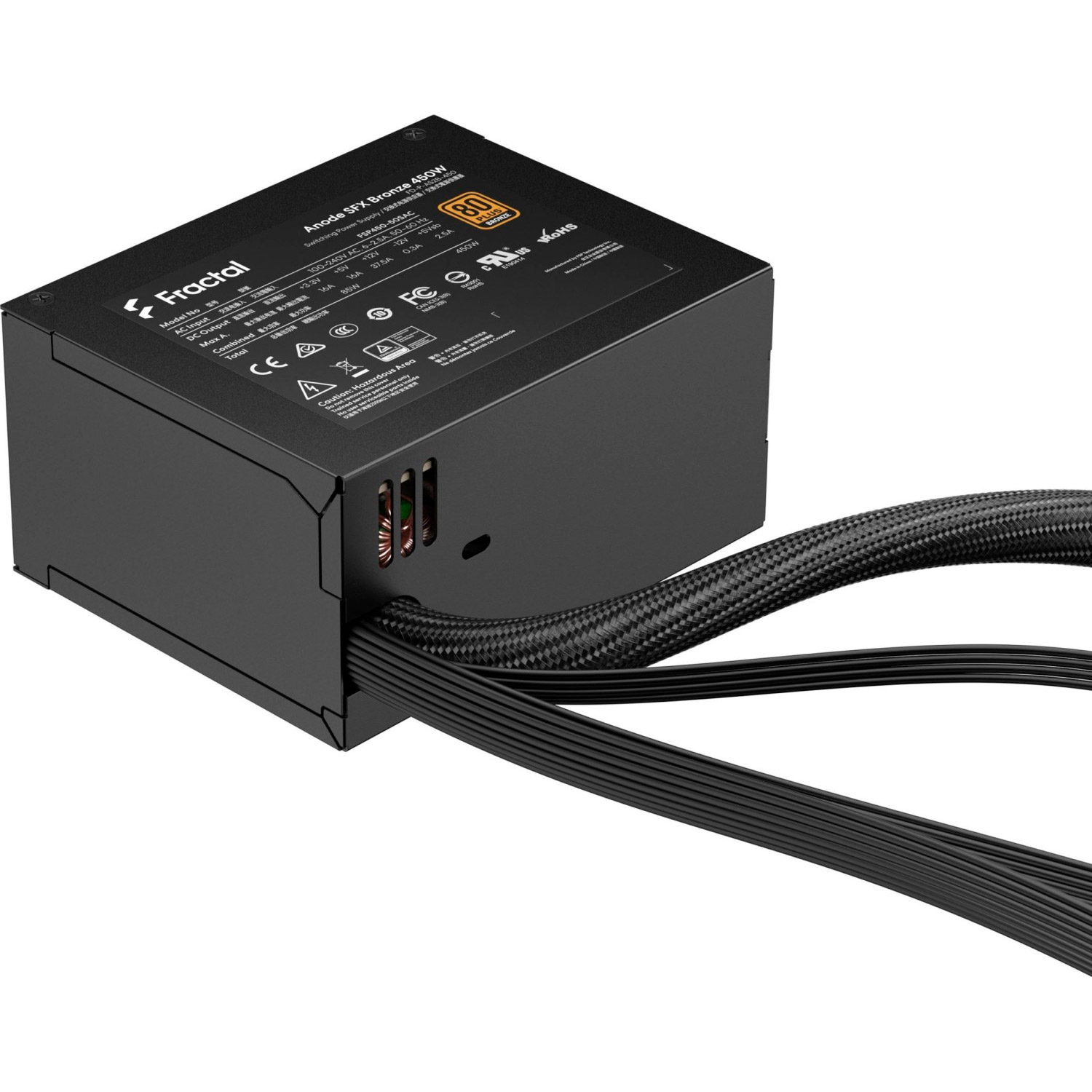 Блок питания SFX 450W FRACTAL DESIGN Anode Bronze (FD-P-AS2B-450-EU)