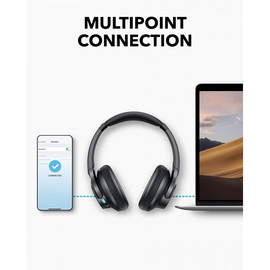Навушники ANKER SoundCore Q11i Dark Gray (A3005GA1)