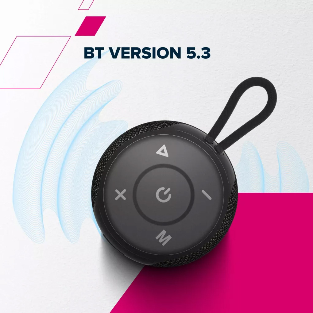 Портативна колонка CANYON OnMove 9 Black (CNE-CBTSP9)