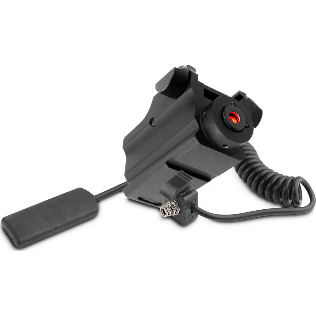 Підствольний лазер IPROTEC RMLSR Rail-Mount Firearm Laser Red Beam Black