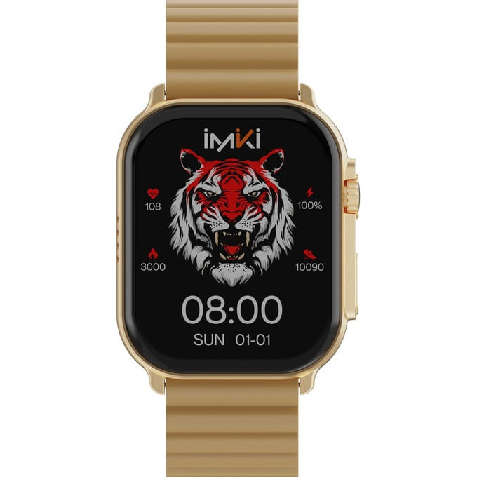 Смарт-годинник iMiLab IMIKI SF1 Gold with Magnetic Strap