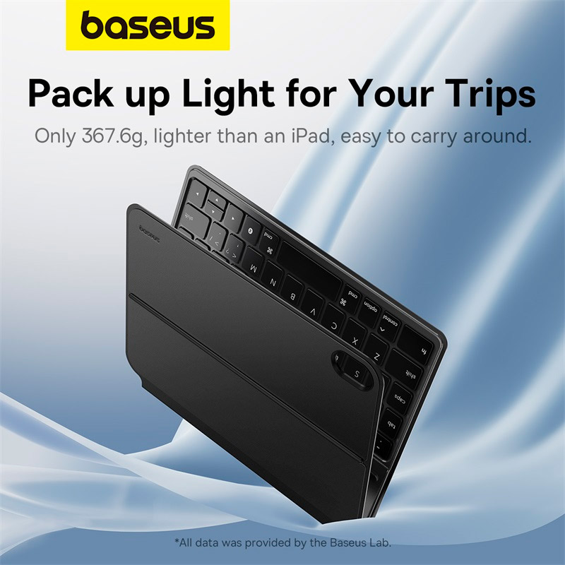 Чохол-клавіатура для планшета BASEUS Brilliance Series Magnetic Keyboard Case for iPad Mini 6 8.3" Cluster Black
