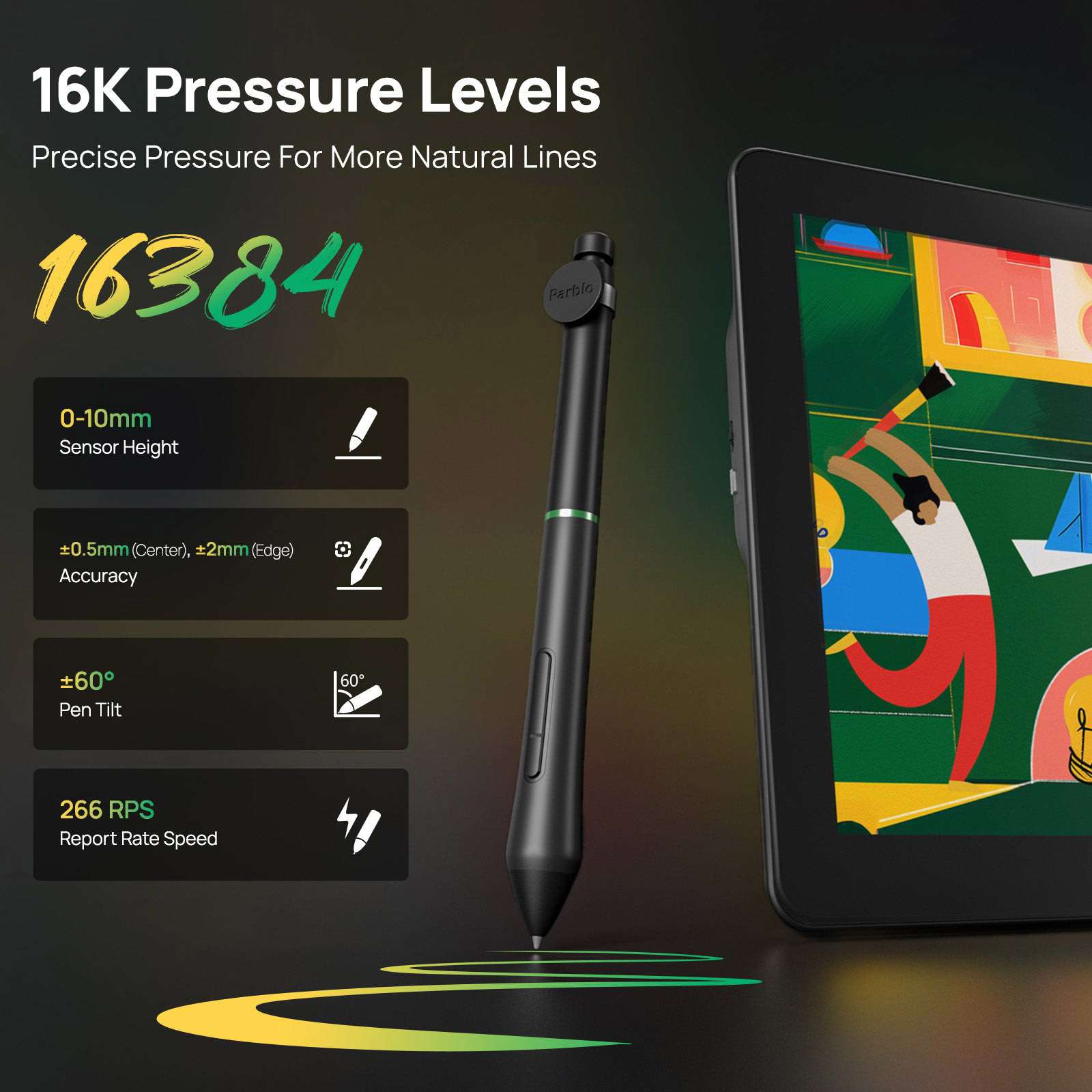 Графический дисплей PARBLO Coast 16 Pro Gen. 2
