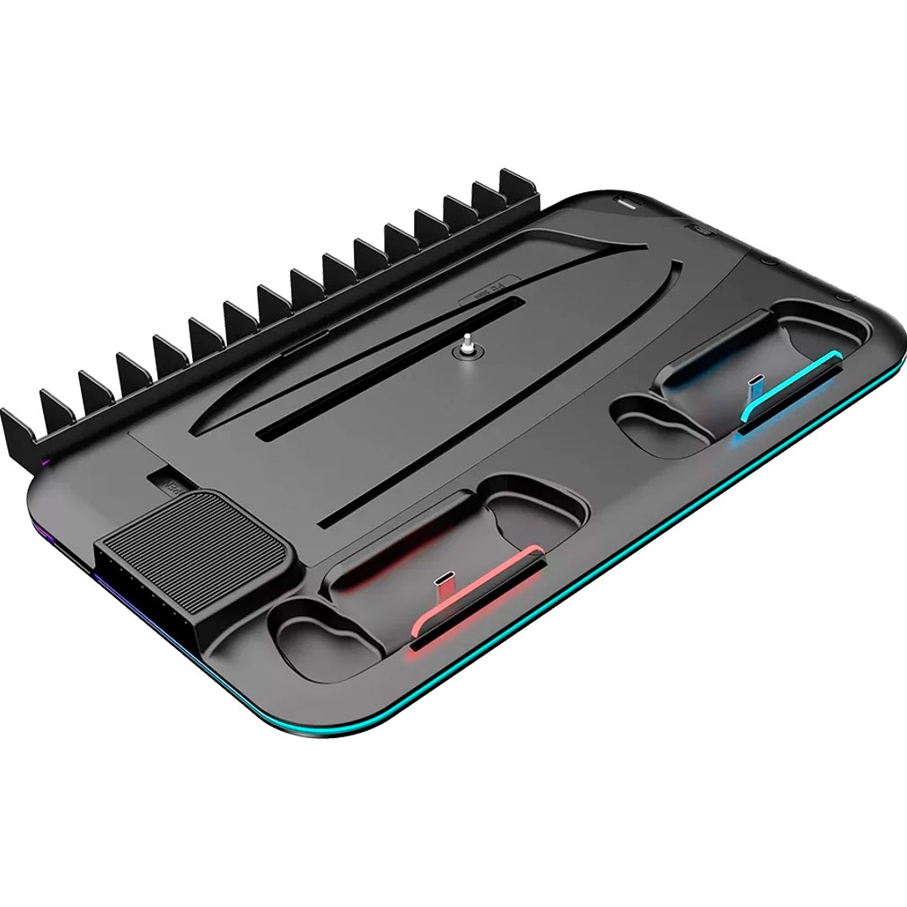 Зарядная станция CANYON CS-51 RGB PS5 Slim/DE Charge Black для PS5 Slim (CND-CSPS5B-1)