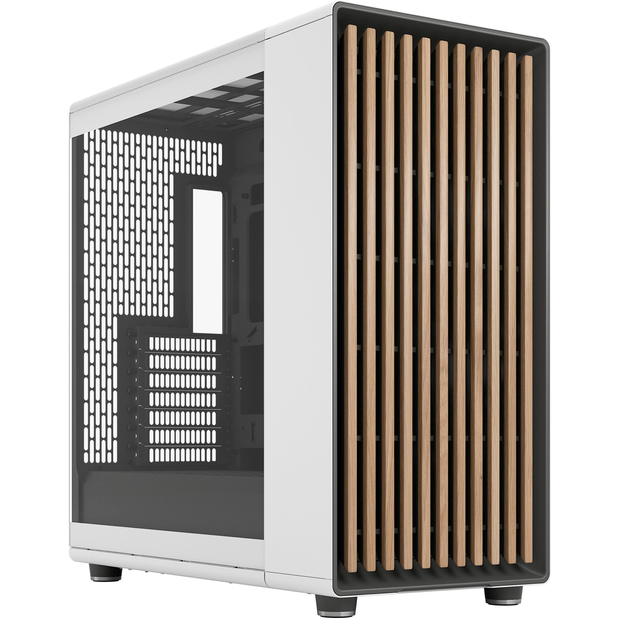 Корпус FRACTAL DESIGN North XL RC TG Clear Chalk White (FD-C-NOR1X-06)