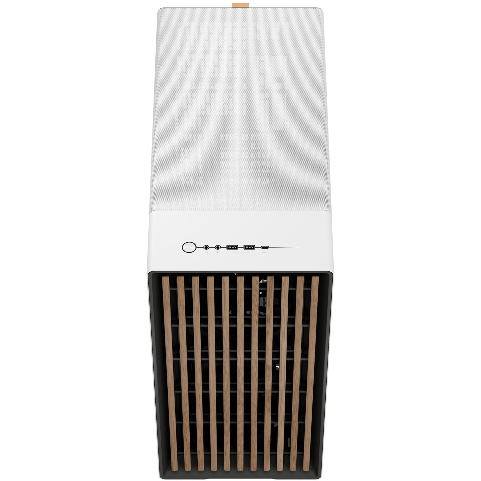 Корпус FRACTAL DESIGN North XL RC TG Clear Chalk White (FD-C-NOR1X-06)