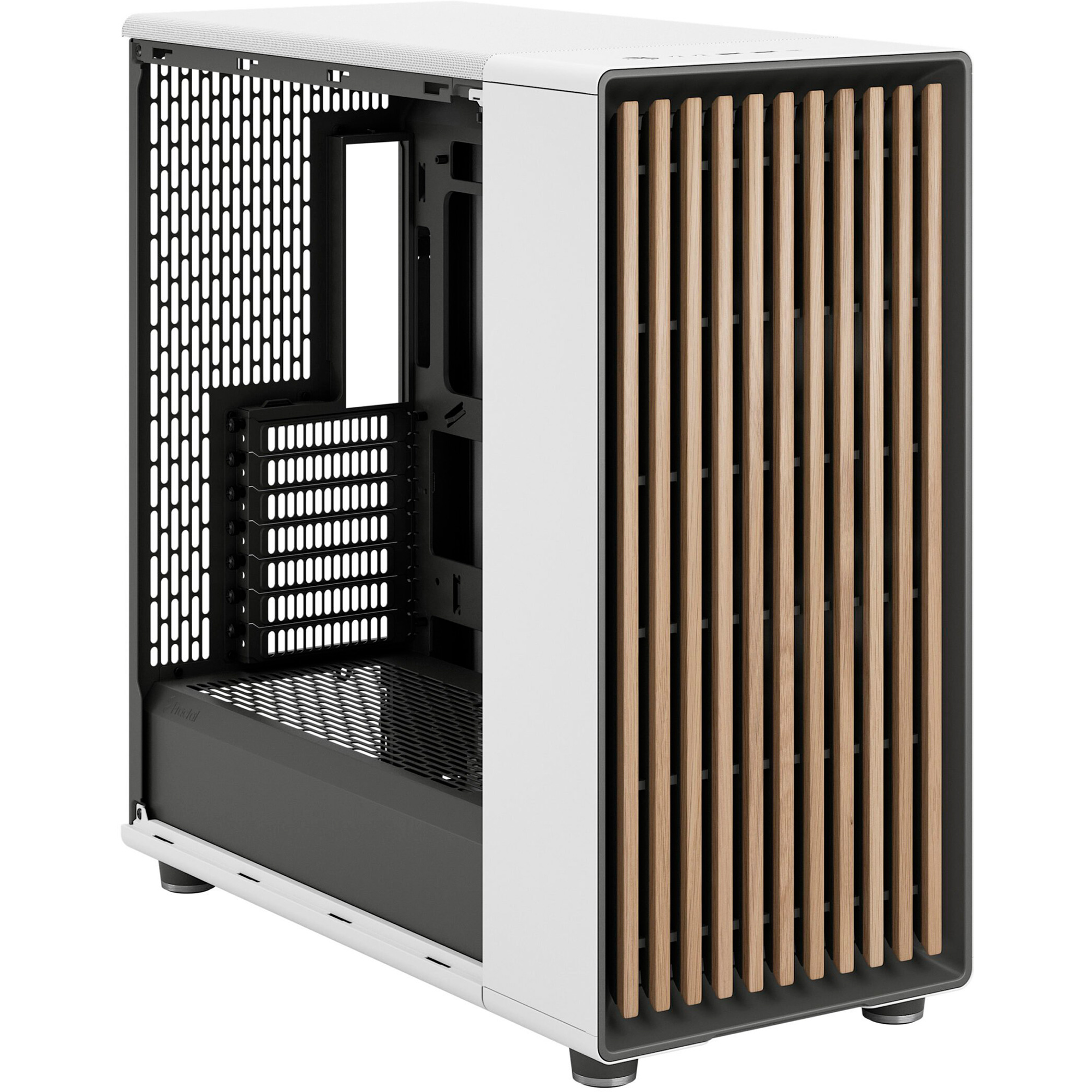 Корпус FRACTAL DESIGN North XL RC TG Clear Chalk White (FD-C-NOR1X-06)