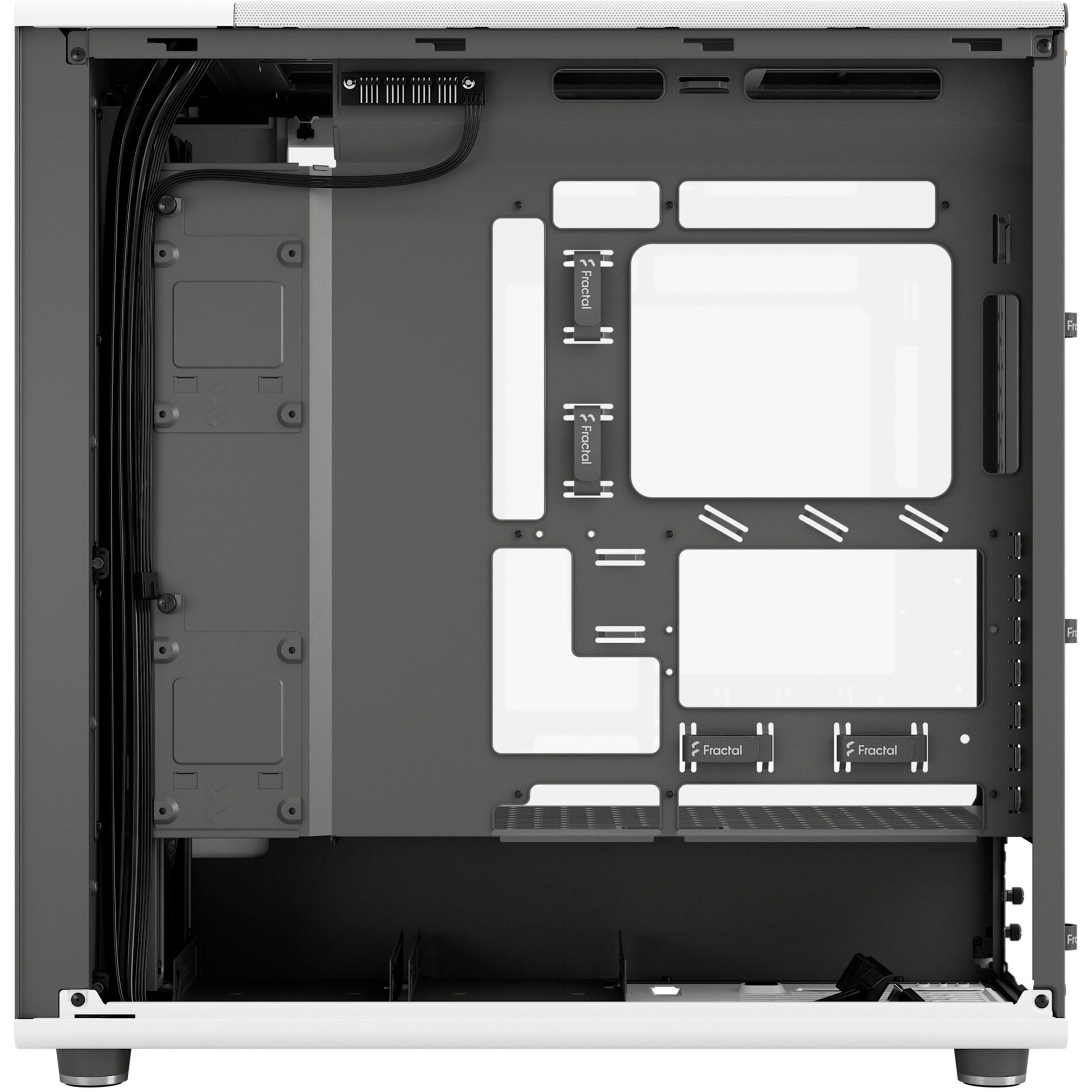Корпус FRACTAL DESIGN North XL RC TG Clear Chalk White (FD-C-NOR1X-06)