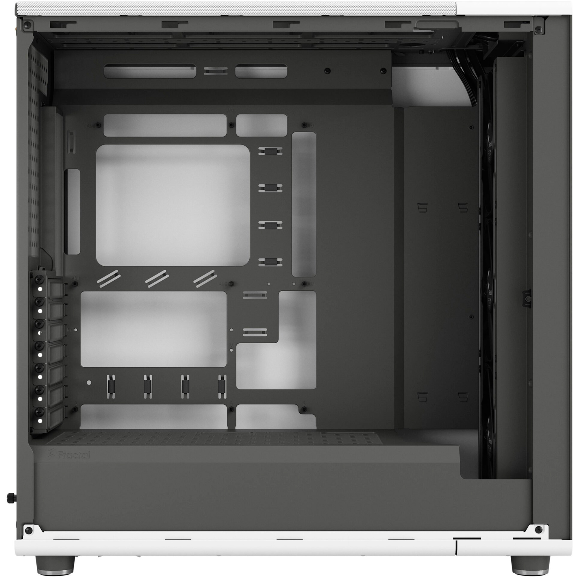 Корпус FRACTAL DESIGN North XL RC TG Clear Chalk White (FD-C-NOR1X-06)