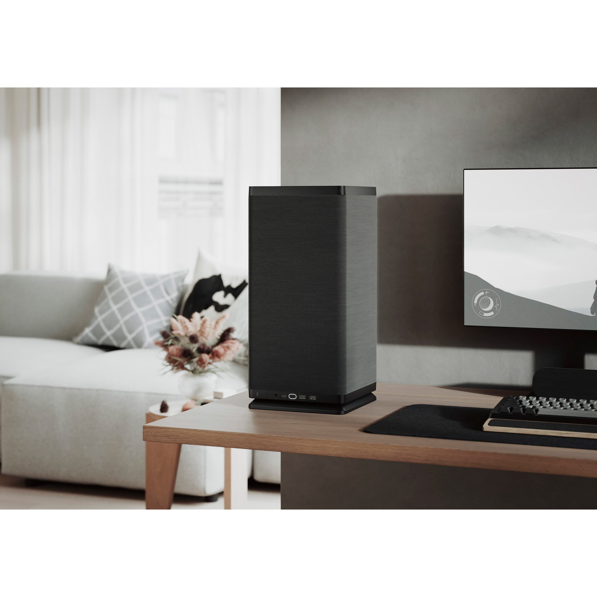 Корпус FRACTAL DESIGN Mood Black (FD-C-MOD1N-02)