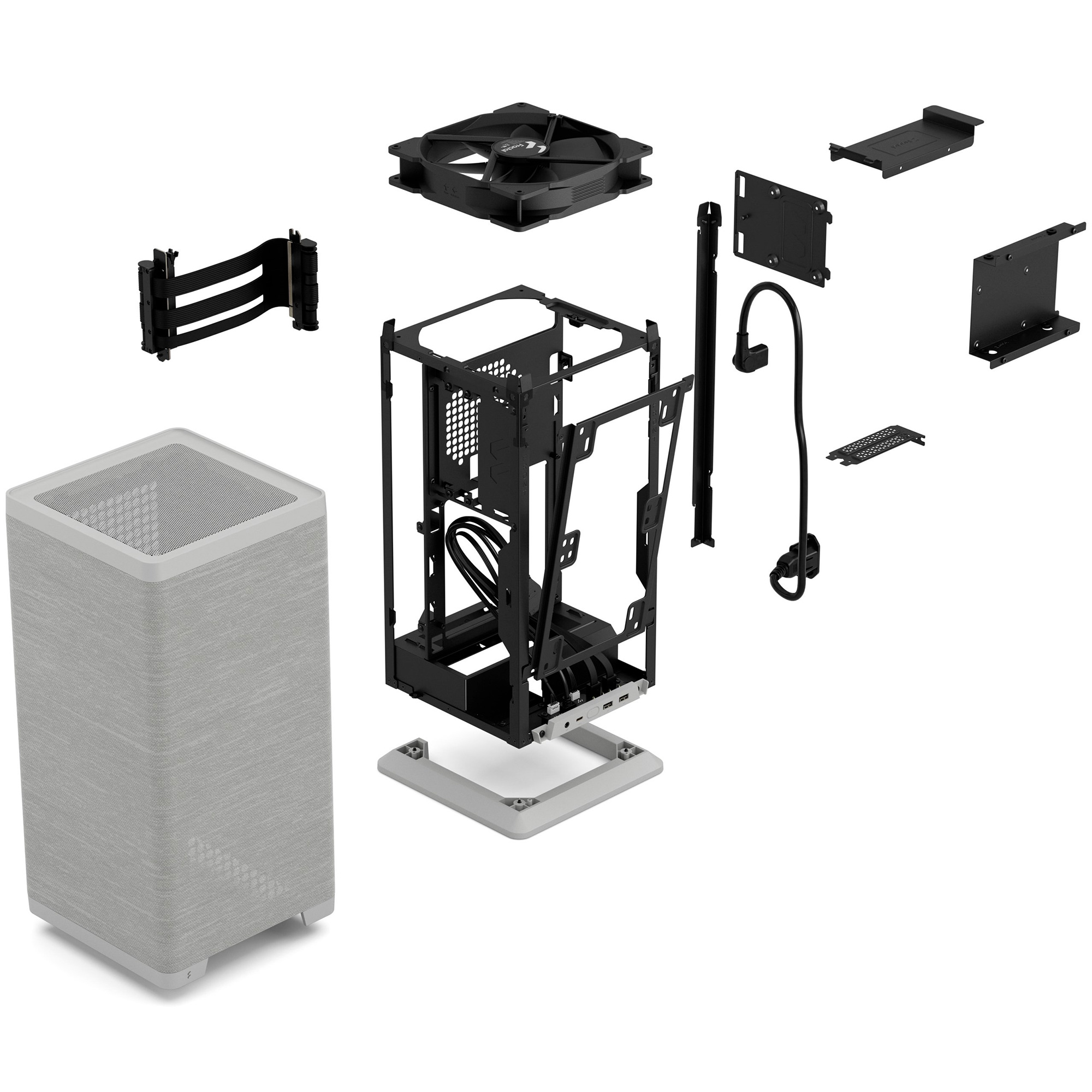 Корпус FRACTAL DESIGN Mood Light Gray (FD-C-MOD1N-01)