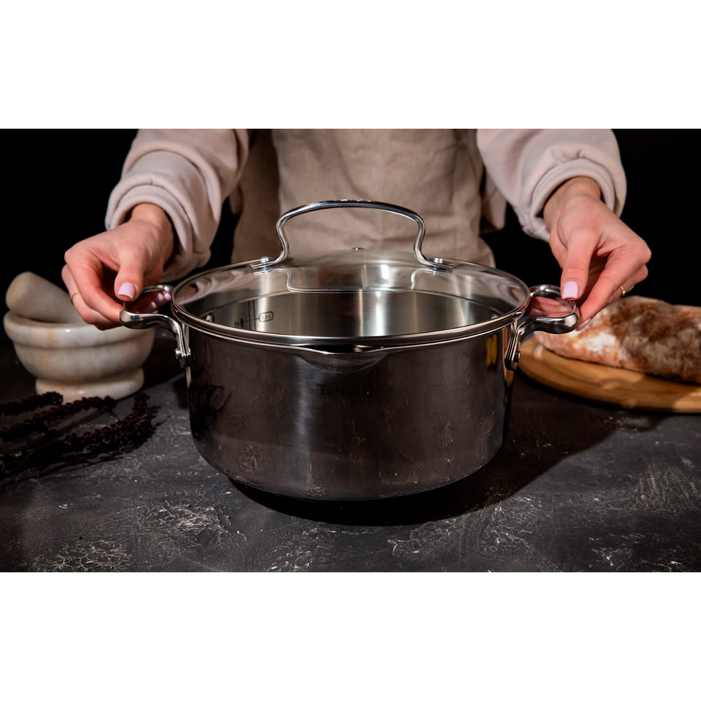 Каструля TEFAL Duetto+ 5л (G7194656)