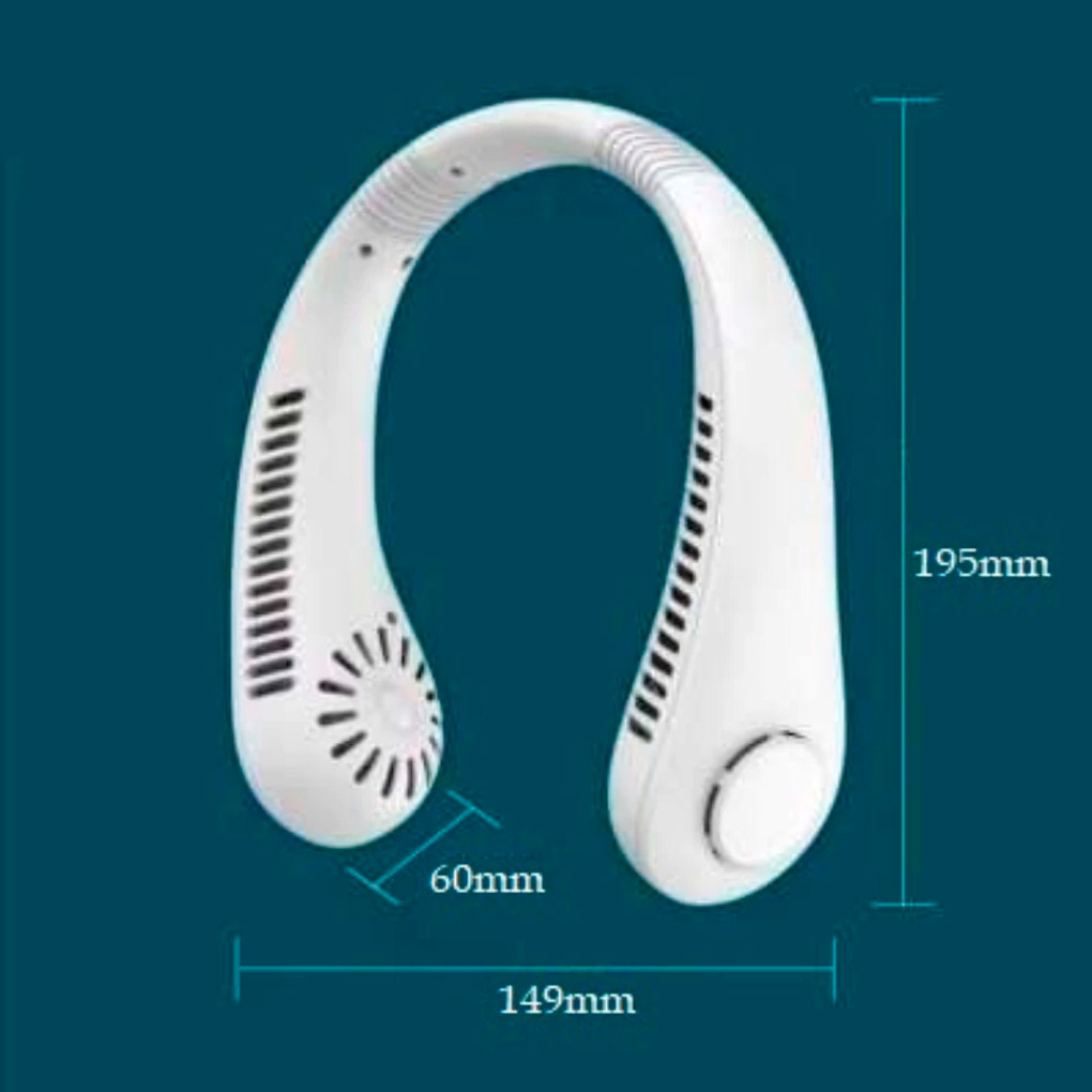 Портативний вентилятор на шею VOLTRONIC Neck Fan X5 Mixed Color