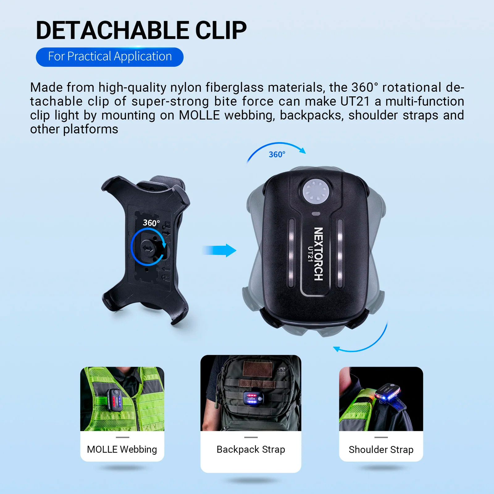 Фонарь сигнальный NEXTORCH UT21 Emergency Warning Light