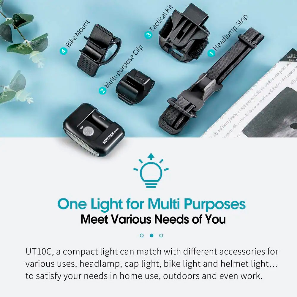 Фонарь мультифункциональный NEXTORCH UT10C Multi-functional Clip Light Kit