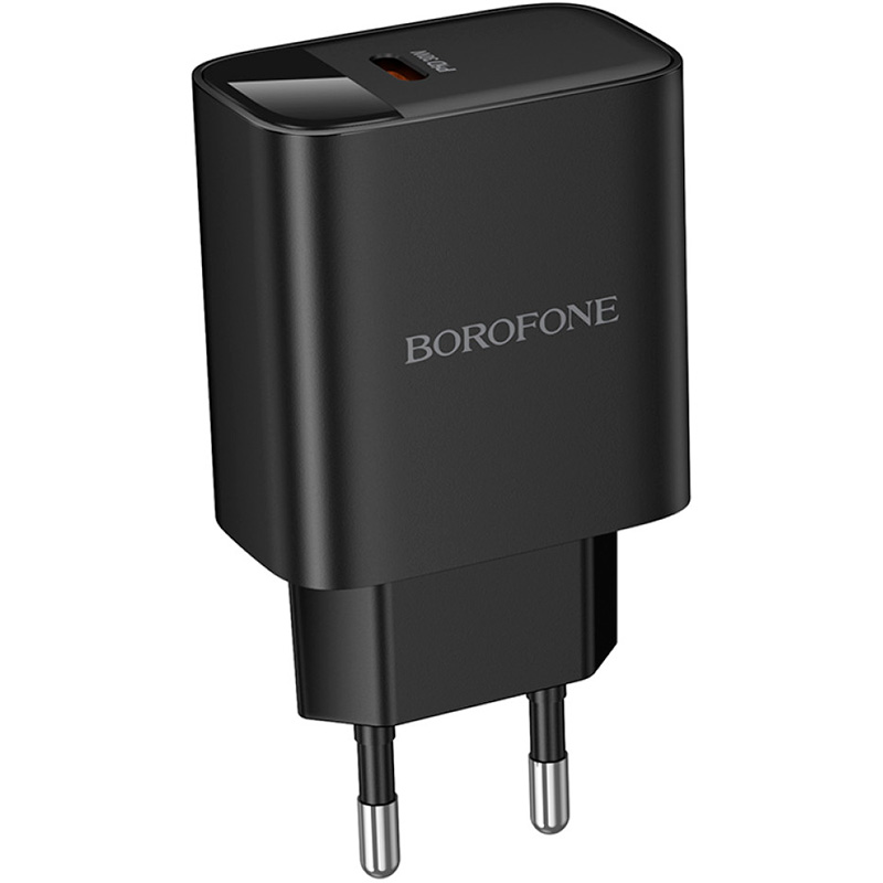 Зарядний пристрій BOROFONE BA97A Ilustre 1xUSB-C, PD30W, QC3.0 Black