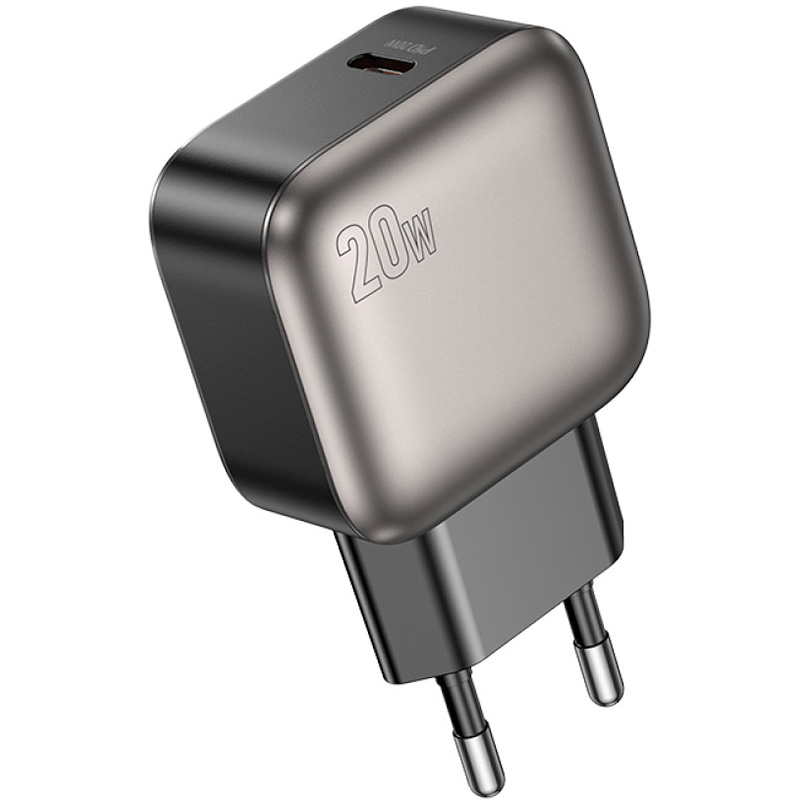 Зарядний пристрій BOROFONE BAS53A Absolute 1xUSB-C, PD20W, QC3.0 Black
