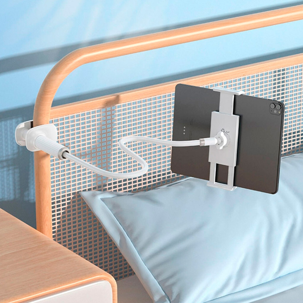 Держатель для смартфона/планшета HOCO HD10 Bamboo Lazy Stand White