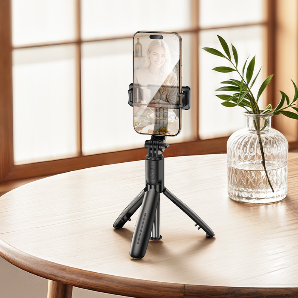 Монопод-трипод BOROFONE BY13 Nube Live Broadcast Holder Black