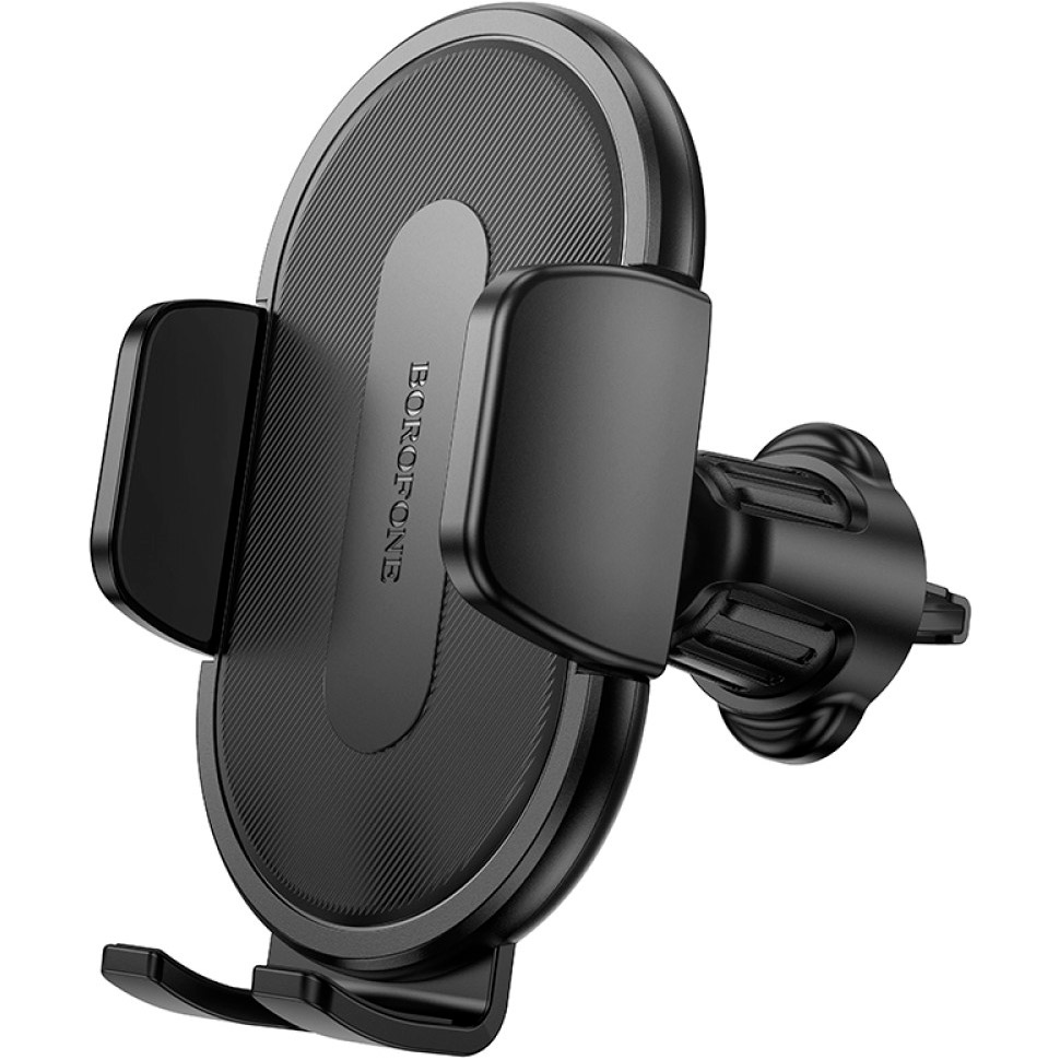 Автотримач для смартфона BOROFONE BH133 Rio Push-Type Car Holder Air Outlet Black
