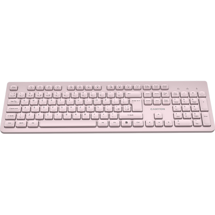Клавиатура беспроводная CANYON HKB-W01 Beige (CNS-HKBW01BG)