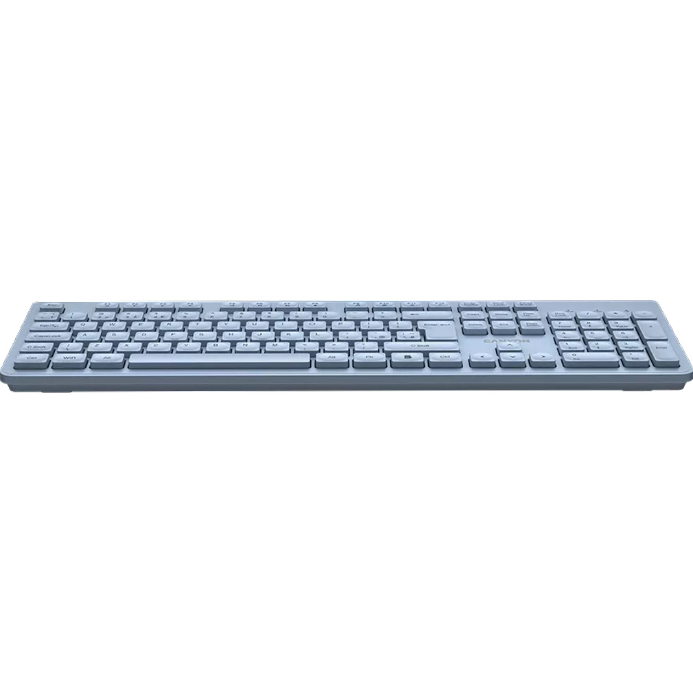 Клавіатура бездротова CANYON HKB-W01 Blue (CNS-HKBW01BL)