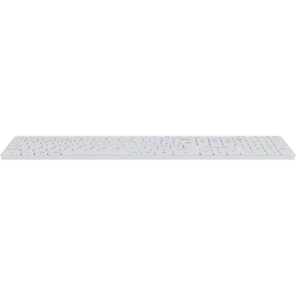 Клавіатура бездротова CANYON HKB-W11 White (CNS-HBTK11W)
