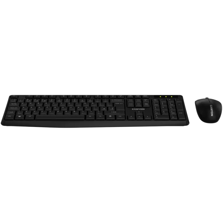 Комплект бездротовий CANYON SET-W01 Black (CNE-HSETW01)