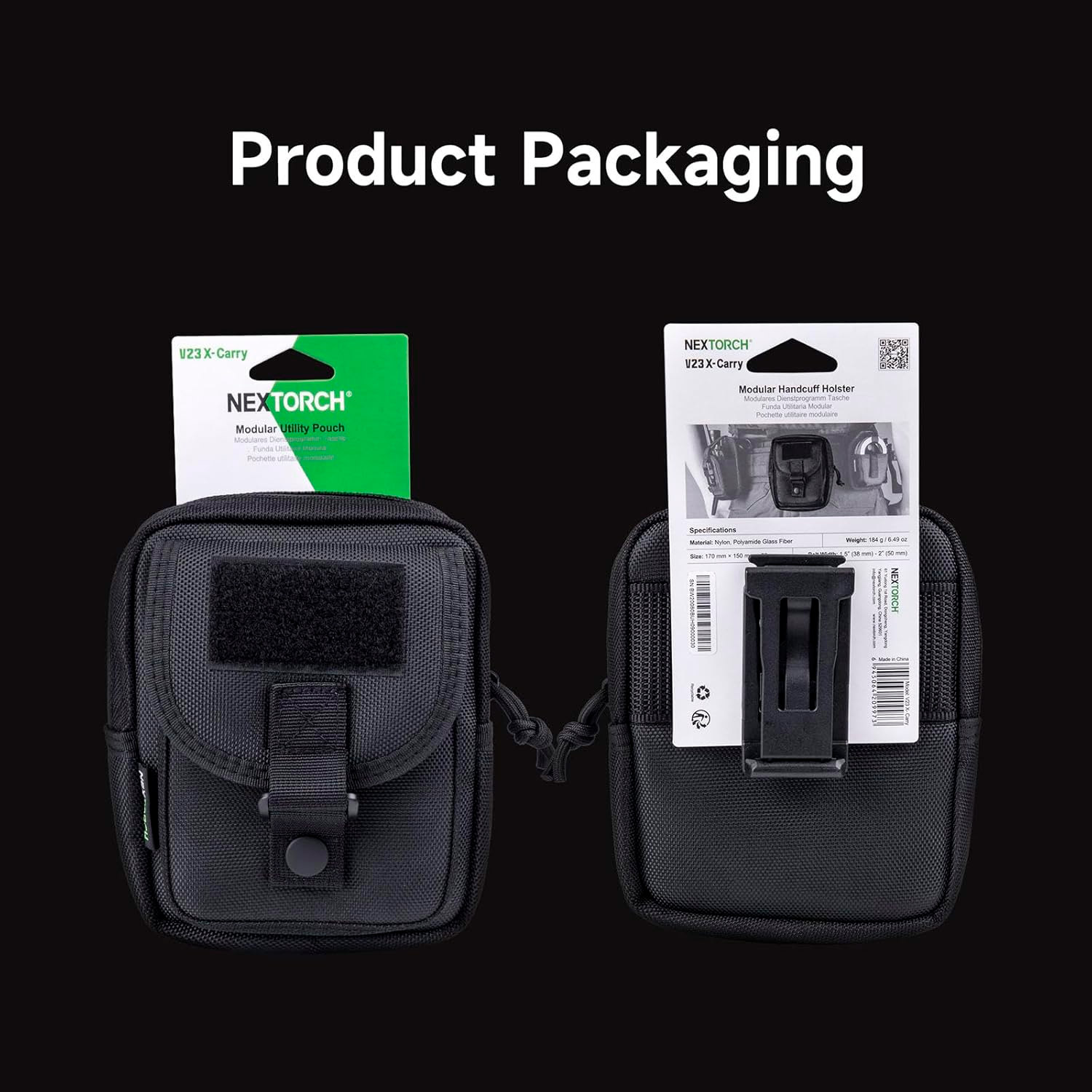 Підсумок NEXTORCH V23 X-Carry Utility Pouch Black
