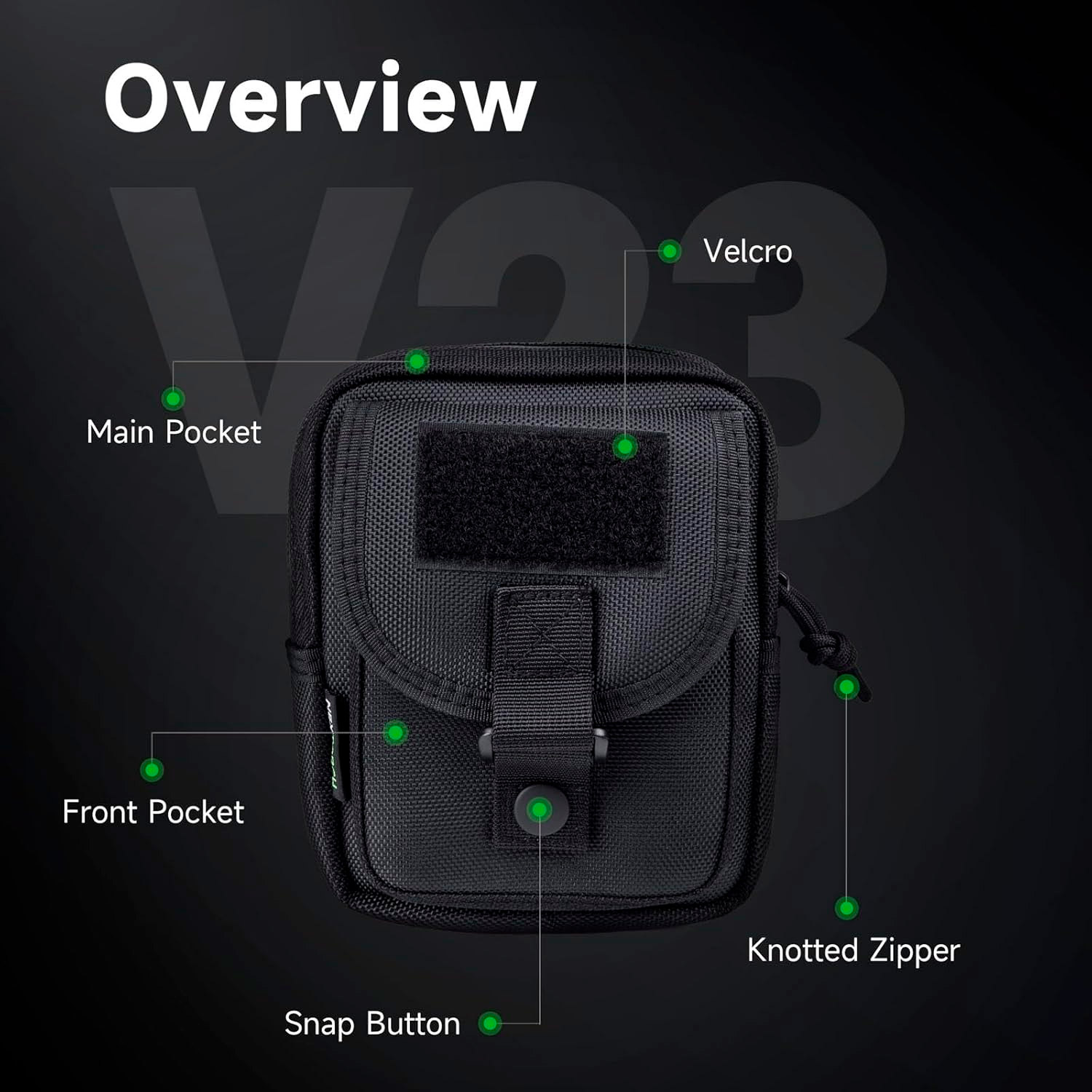 Підсумок NEXTORCH V23 X-Carry Utility Pouch Black