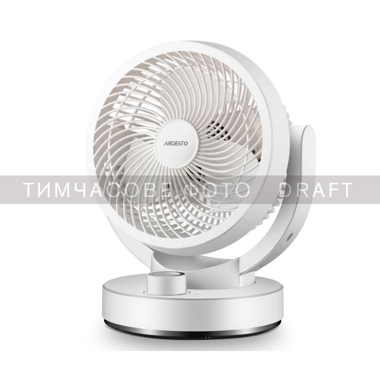 Настольный вентилятор ARDESTO FT-B25W White