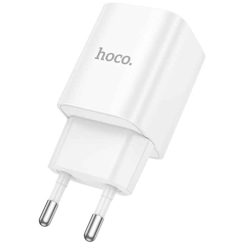 Зарядний пристрій HOCO C148A Charm 1xUSB-C, PD30W, QC3.0 White (6942007630306)