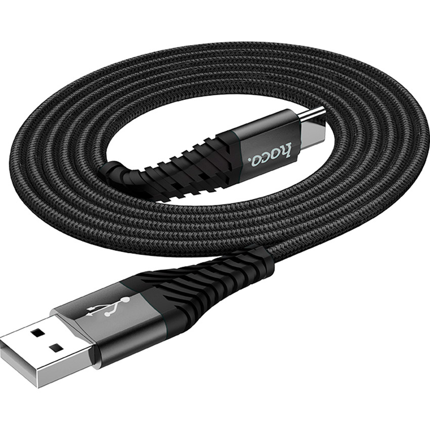 Кабель HOCO X38 Cool USB-A to Type-C 1м Black