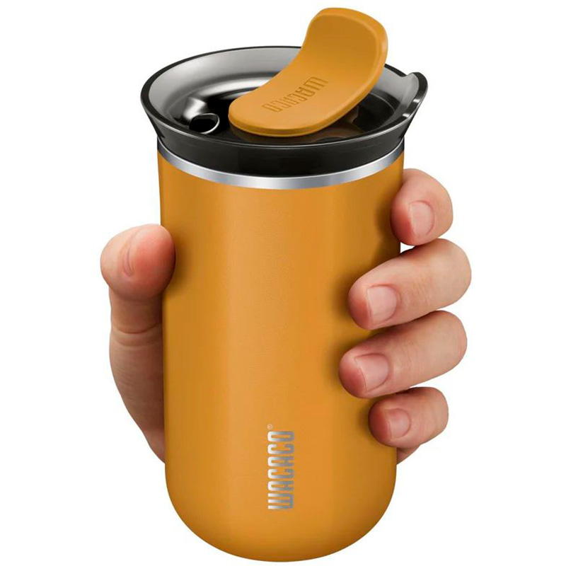 Термокружка WACACO Octaroma Lungo 0.3л Amber Yellow