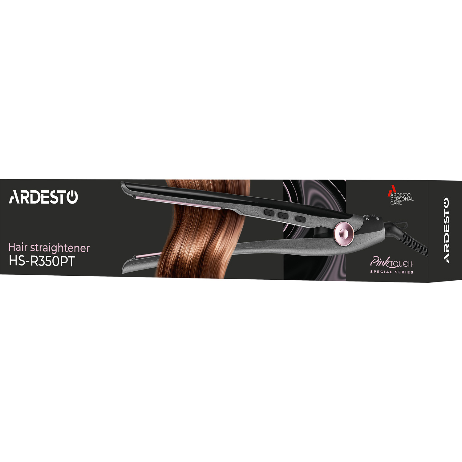 Випрямляч для волосся ARDESTO Pink Touch HS-R350PT