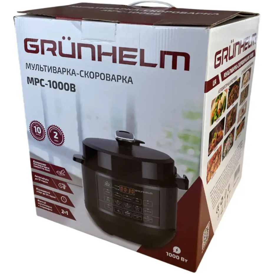 Мультиварка-скороварка GRUNHELM MPC-1000B