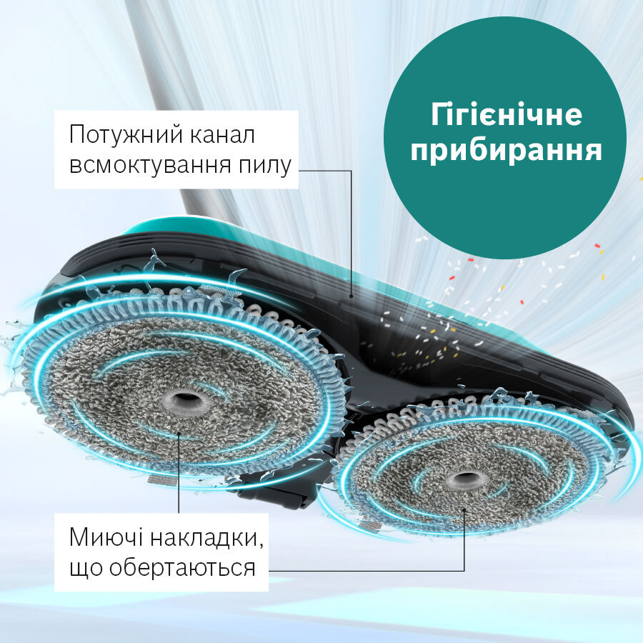 Пилосос BOSCH Unlimited 7 ProHygienic Aqua BCS71HYG2