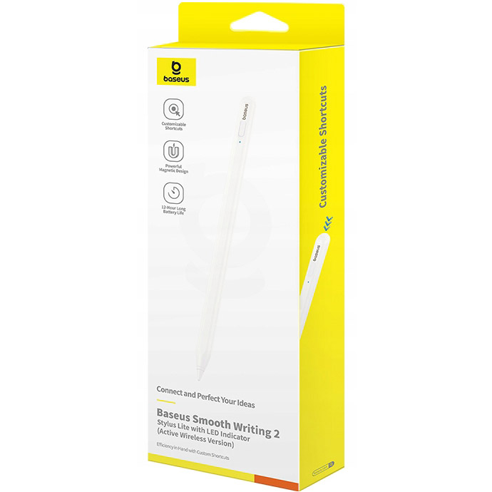Стилус BASEUS Smooth Writing 2 Active Stylus Pen Moon White (P80015802213-03)