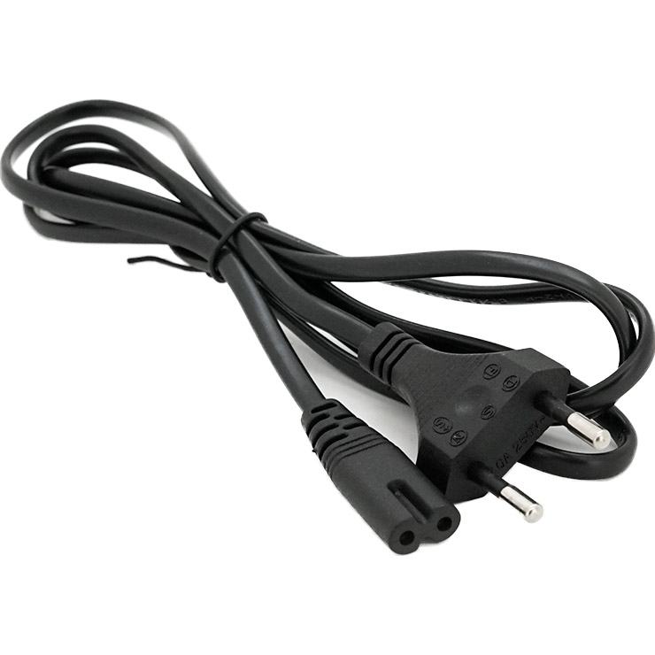 Кабель живлення VOLTRONIC CEE7/16-C7 1.5м (PC-184CEE7/16-C7-CCA-1,5 BLACK)