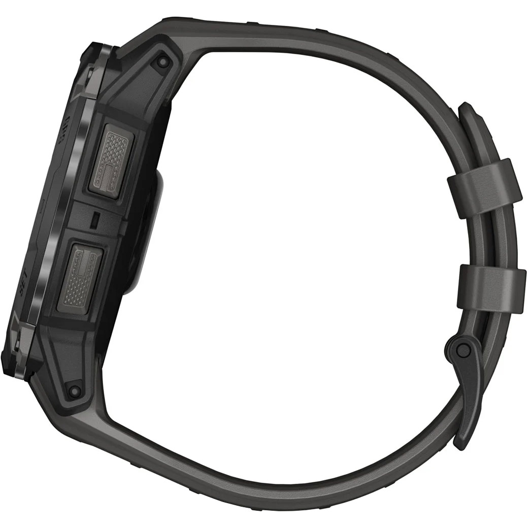 Смарт-годинник GARMIN Instinct 3 AMOLED 50mm Black with Charcoal Band (010-03020-00)