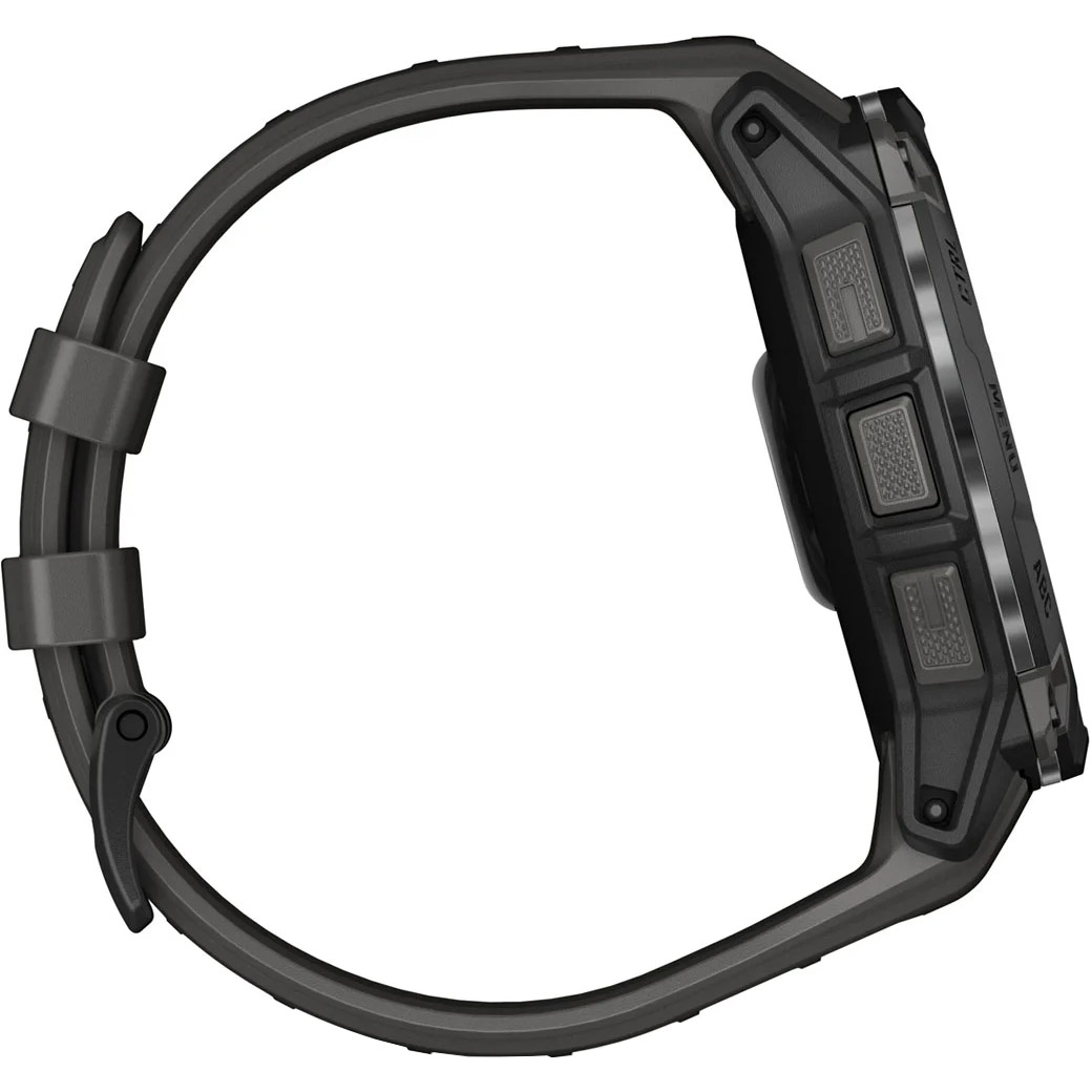 Смарт-годинник GARMIN Instinct 3 AMOLED 50mm Black with Charcoal Band (010-03020-00)