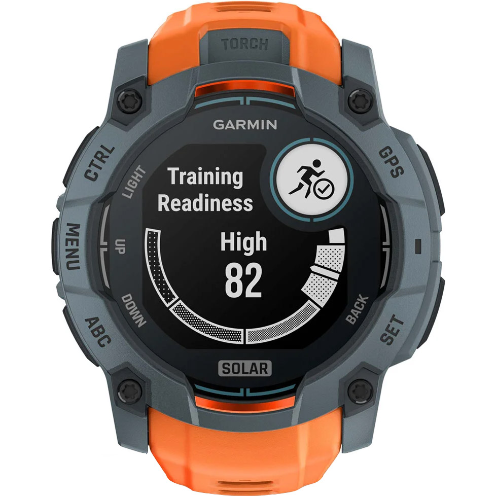 Смарт-годинник GARMIN Instinct 3 Solar 50mm Twilight with Solstice Band (010-02935-01)