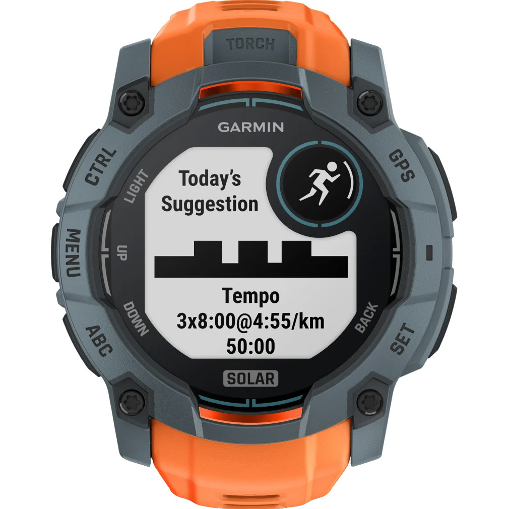 Смарт-годинник GARMIN Instinct 3 Solar 50mm Twilight with Solstice Band (010-02935-01)