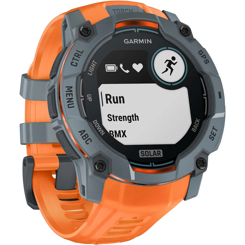Смарт-годинник GARMIN Instinct 3 Solar 50mm Twilight with Solstice Band (010-02935-01)