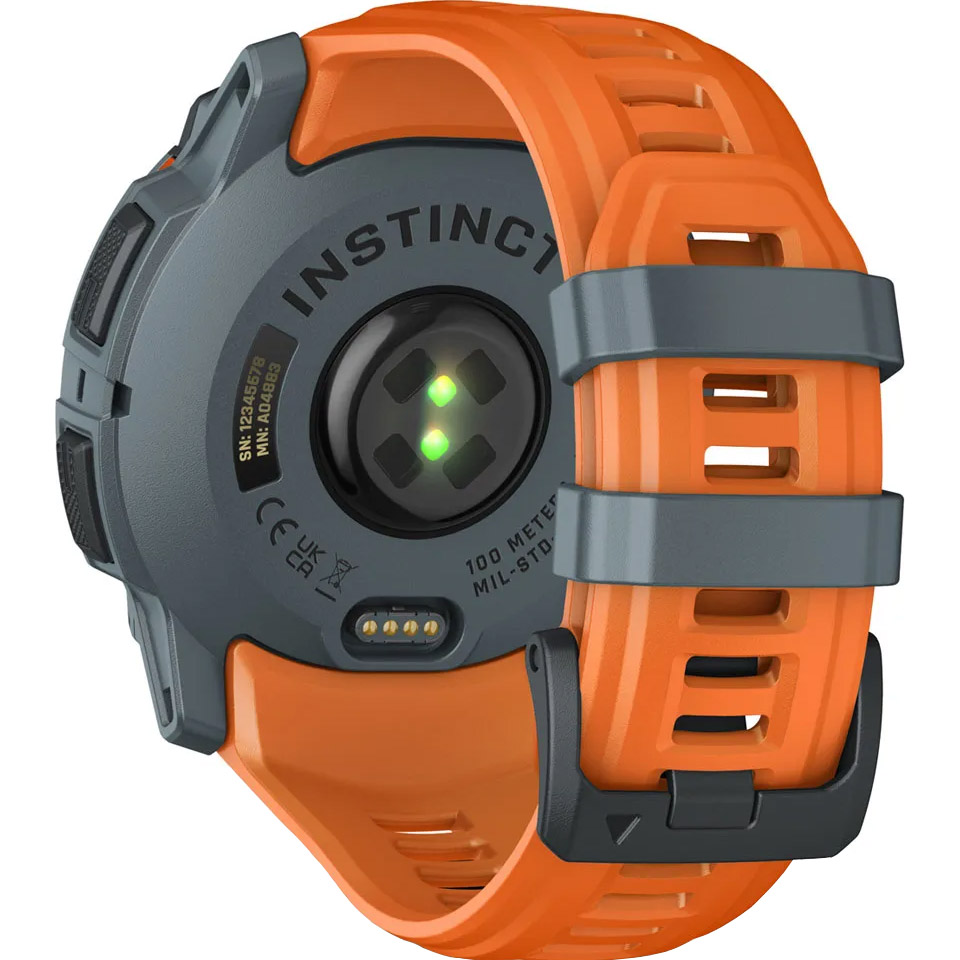 Смарт-годинник GARMIN Instinct 3 Solar 50mm Twilight with Solstice Band (010-02935-01)