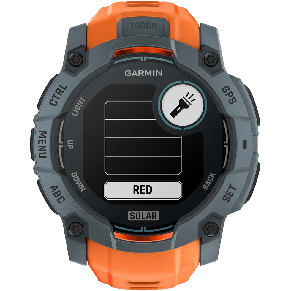 Смарт-годинник GARMIN Instinct 3 Solar 50mm Twilight with Solstice Band (010-02935-01)