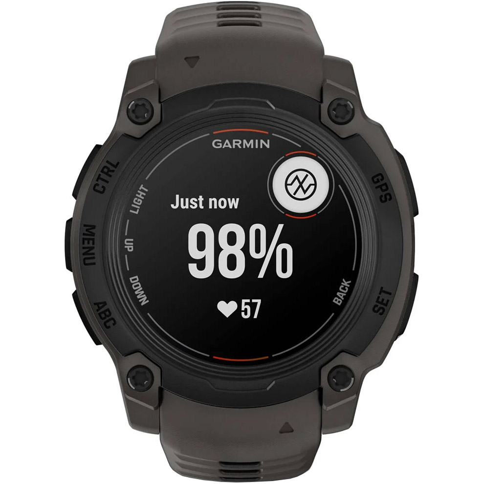 Смарт-годинник GARMIN Instinct E 40mm Black with Charcoal Band (010-02932-00)