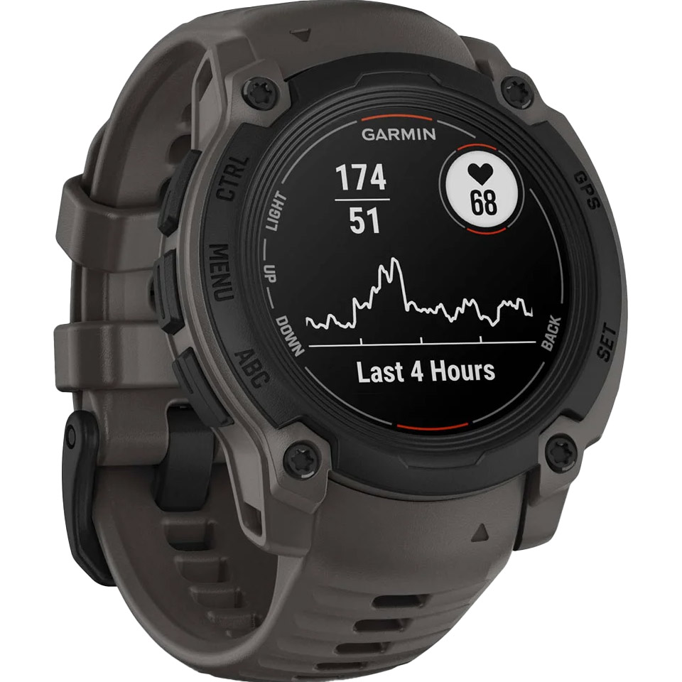 Смарт-годинник GARMIN Instinct E 40mm Black with Charcoal Band (010-02932-00)