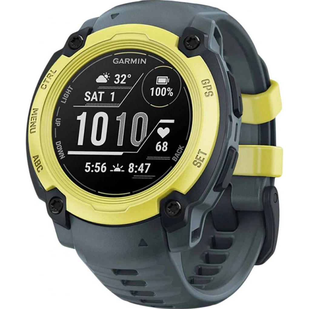 Смарт-годинник GARMIN Instinct E 40mm Electric Lime with Twilight Band (010-02932-01)