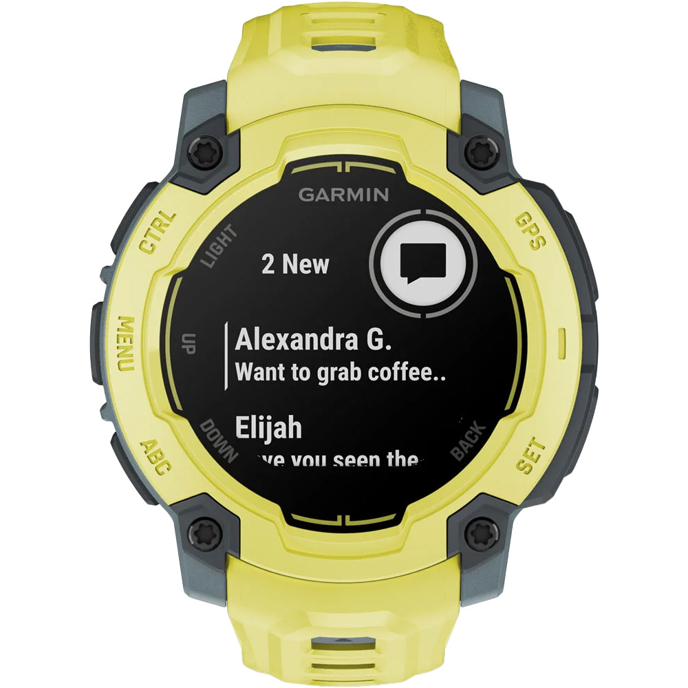 Смарт-годинник GARMIN Instinct E 45mm Electric Lime with Electric Lime Band (010-02933-01)